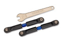 Camber/Toe Links Rear X-Short Adjustable Steel Blue (2)