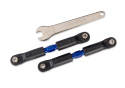 Camber-/Spurstangen hinten Short einstellbar Stahl Blau (2)