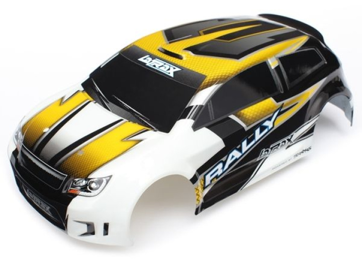 Kaross 1/18 Rally Gul* i gruppen Katalog / Fabrikat / T / Traxxas / Karosser & Tillbehör hos Minicars Hobby Distribution AB (427512)