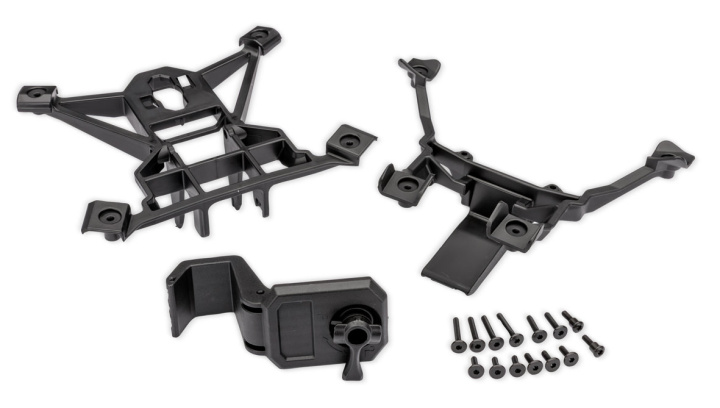 Body Mounts Front & Rear Set X-Monster in the group Catalog / Brands / T / Traxxas / Spare Parts at Minicars Hobby Distribution AB (427715X)