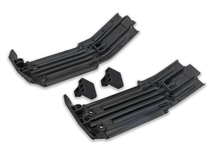 Hasplåt Fram & Bak med Gummidämpning Set X-Maxx i gruppen Katalog / Fabrikat / T / Traxxas / Reservdelar hos Minicars Hobby Distribution AB (427744)