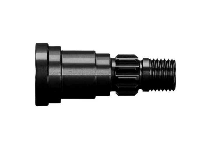 Hjulaxel Alu Svart (för drivaxel #7750X) X-Maxx, XRT i gruppen Katalog / Fabrikat / T / Traxxas / Reservdelar hos Minicars Hobby Distribution AB (427768A)