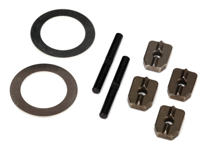 Tillbehörsats Differential Alu (#7781X) i gruppen Katalog / Fabrikat / T / Traxxas / Reservdelar hos Minicars Hobby Distribution AB (427783X)