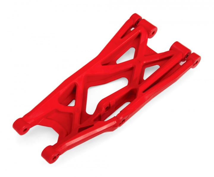 Bärarm Nedre Höger F/B HD Röd X-Maxx, Funco (Bak) i gruppen Katalog / Fabrikat / T / Traxxas / Reservdelar hos Minicars Hobby Distribution AB (427830R)
