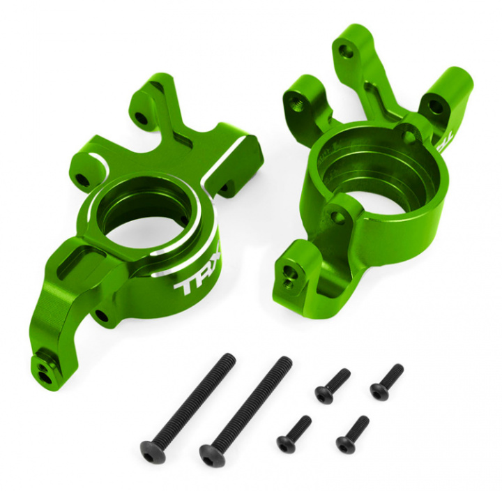 Styrspindel H&V (Par) Alu Grön X-Maxx, XRT i gruppen Katalog / Fabrikat / T / Traxxas / Reservdelar hos Minicars Hobby Distribution AB (427836-GRN)