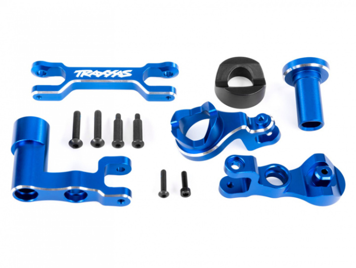 Armar & Parallellstag Styrning Set Alu Blå XRT i gruppen Katalog / Fabrikat / T / Traxxas / Tillbehör hos Minicars Hobby Distribution AB (427843-BLUE)