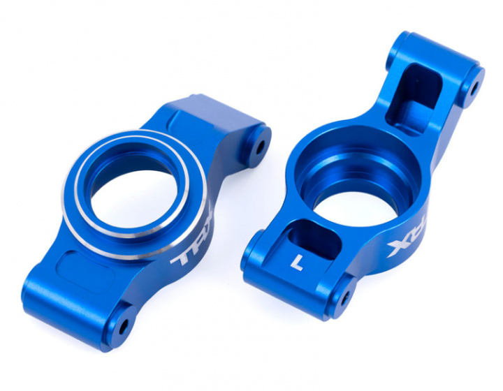 Hjulkonsoll Bak H&V (Par) Alu Blå X-Maxx, XRT i gruppen Katalog / Fabrikat / T / Traxxas / Reservdelar hos Minicars Hobby Distribution AB (427852-BLUE)