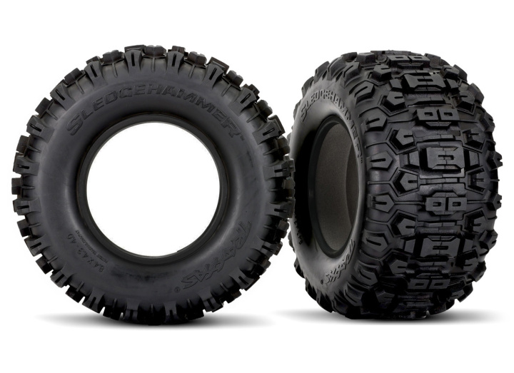 Däck Sledgehammer Förstärkta (2) XRT, X-Maxx i gruppen Katalog / Fabrikat / T / Traxxas / Däck & Fälg hos Minicars Hobby Distribution AB (427870)