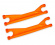 Suspension Arms Upper F/R Orange (Pair) X-Maxx WideMaxx, XRT