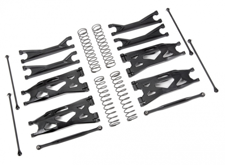 Breddningssats (WideMaxx) Svart X-Maxx i gruppen Katalog / Fabrikat / T / Traxxas / Tillbehör hos Minicars Hobby Distribution AB (427895)