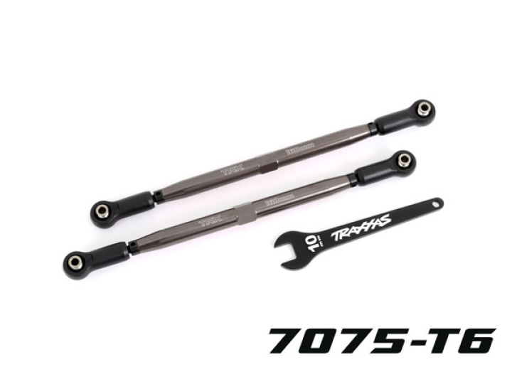 Styrstag Alu Grå (2) X-Maxx WideMaxx, XRT i gruppen Katalog / Fabrikat / T / Traxxas / Tillbehör hos Minicars Hobby Distribution AB (427897-GRAY)