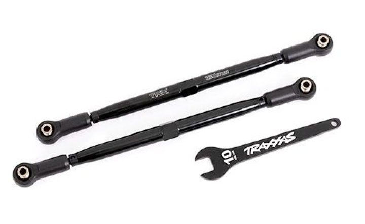 Styrstag Alu Svart (2) X-Maxx WideMaxx, XRT i gruppen Katalog / Fabrikat / T / Traxxas / Reservdelar hos Minicars Hobby Distribution AB (427897A)