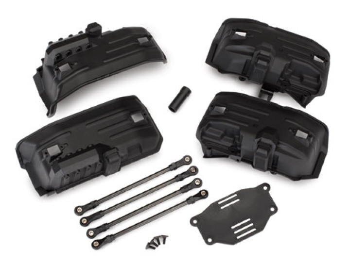 Chassi Ombyggnadsset TRX-4 (Lång till Kort Hjulbas) i gruppen Katalog / Fabrikat / T / Traxxas / Reservdelar hos Minicars Hobby Distribution AB (428058)