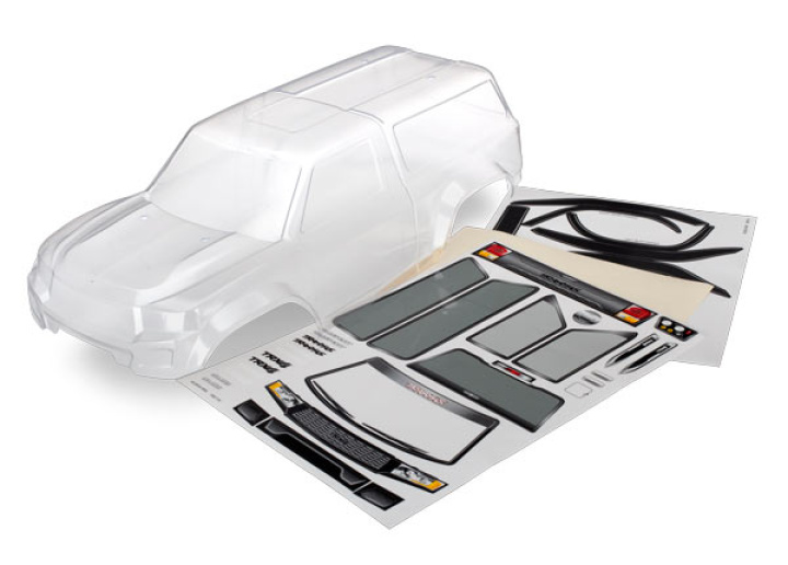 Kaross Camper TRX-4 Sport Omålad i gruppen Katalog / Tillbehör & Delar / Bil Karosser & Tillbehör / Karosser 1/10 Truck/Rally hos Minicars Hobby Distribution AB (428112)