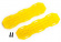 Traction Boards Yellow (2)  TRX-4