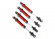 Shocks GTS Red (4) (Use with Lift Kit #8140R)  TRX-4