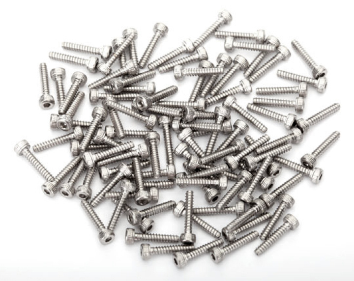 Rostfria Skruvar för Beadlock-ringar (Kompl. till 4 Fälgar) i gruppen Katalog / Fabrikat / T / Traxxas / Reservdelar hos Minicars Hobby Distribution AB (428167X)