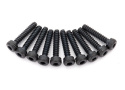 Skruv 2x10mm Självgängande Hög Insex (10)
