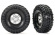 Tires & Wheels Canyon Trail/TRX-4 Satin Chrome 1.9 (2)