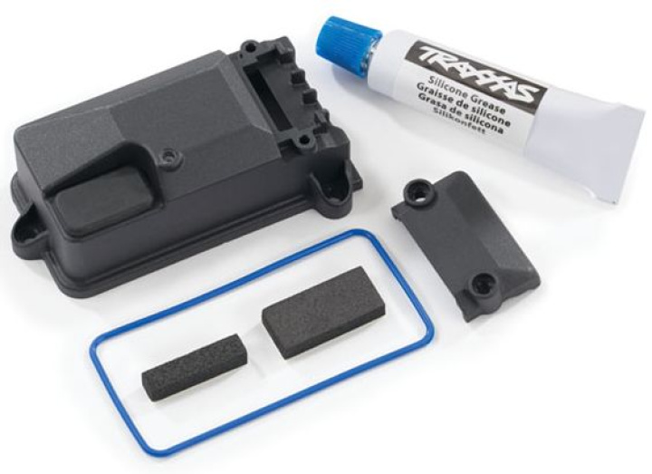 Lock med tätning för Mottagarlåda #8224 med BEC TRX-4/6 i gruppen Katalog / Fabrikat / T / Traxxas / Reservdelar hos Minicars Hobby Distribution AB (428224X)