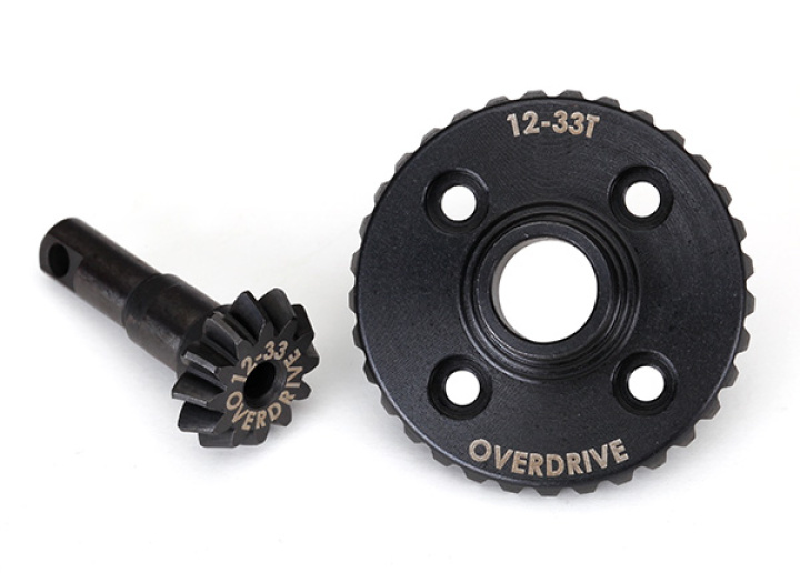 Ring- & Piniondrev Differential Overdrive 12/33T TRX-4/6 i gruppen Katalog / Fabrikat / T / Traxxas / Reservdelar hos Minicars Hobby Distribution AB (428287)