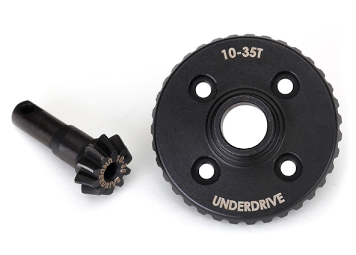 Ring- & Piniondrev Differential Underdrive 10/35T TRX-4/6 i gruppen Katalog / Fabrikat / T / Traxxas / Reservdelar hos Minicars Hobby Distribution AB (428288)