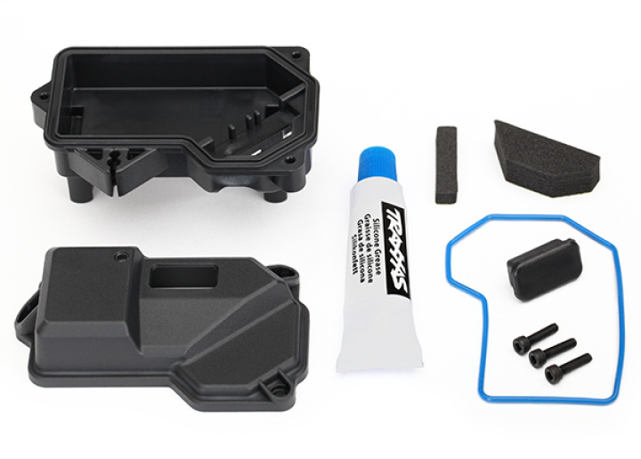 Mottagarlåda Set 4-Tec i gruppen Katalog / Fabrikat / T / Traxxas / Reservdelar hos Minicars Hobby Distribution AB (428324)