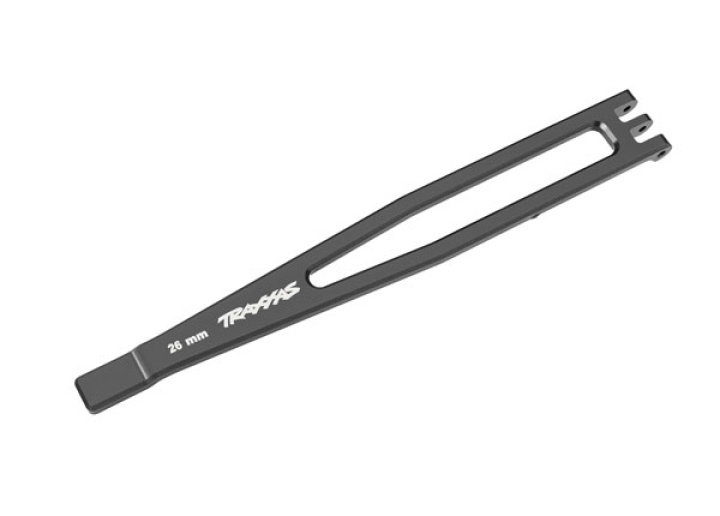 Batterihållare Alu Grå i gruppen Katalog / Fabrikat / T / Traxxas / Reservdelar hos Minicars Hobby Distribution AB (428327-GRAY)