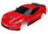 Body Chevrolet Corvette Z06 Red Painted