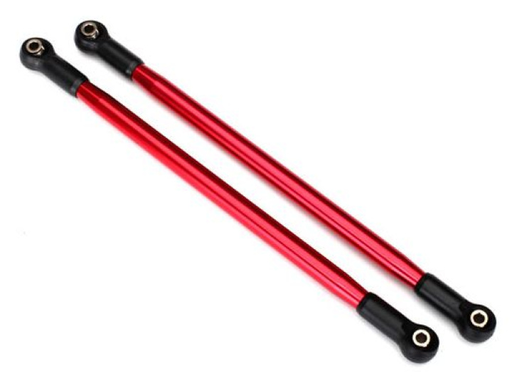 Fjädringslänkar Bak Övre Alu Röd (2) UDR i gruppen Katalog / Fabrikat / T / Traxxas / Reservdelar hos Minicars Hobby Distribution AB (428542R)