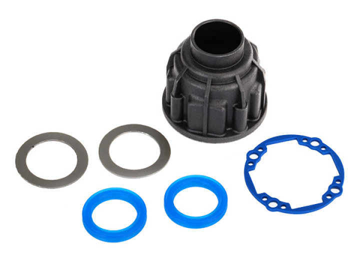 Diffhus Fram/Mitten med Packningar UDR i gruppen Katalog / Fabrikat / T / Traxxas / Reservdelar hos Minicars Hobby Distribution AB (428581)