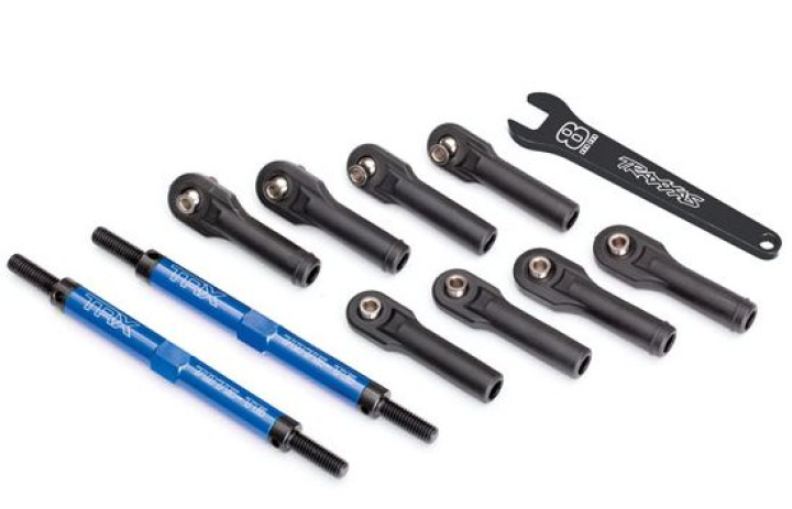 Toe-In Stag 144mm Alu Blå (med Nyckel) (2) E-Revo 2 i gruppen Katalog / Fabrikat / T / Traxxas / Reservdelar hos Minicars Hobby Distribution AB (428638X)