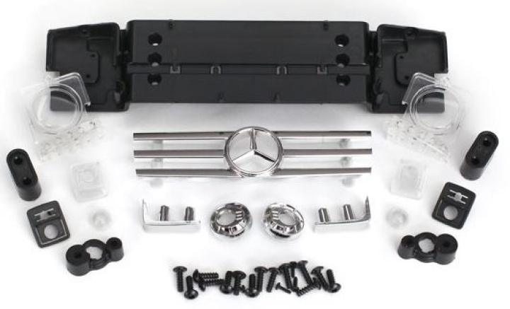 Grill Mercedes G500* UTGÅTT (ersatt av 8813X) i gruppen Katalog / Fabrikat / T / Traxxas / Karosser & Tillbehör hos Minicars Hobby Distribution AB (428813)