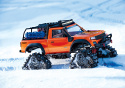 Drivband Gummi Grova Set med 4 TRAXX
