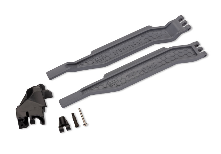 Akkuhalter-Set Schiefergrau Stampede 4x4 in der Gruppe Katalog / Hersteller / T / Traxxas / Spare Parts bei Minicars Hobby Distribution AB (429026-SLGRY)