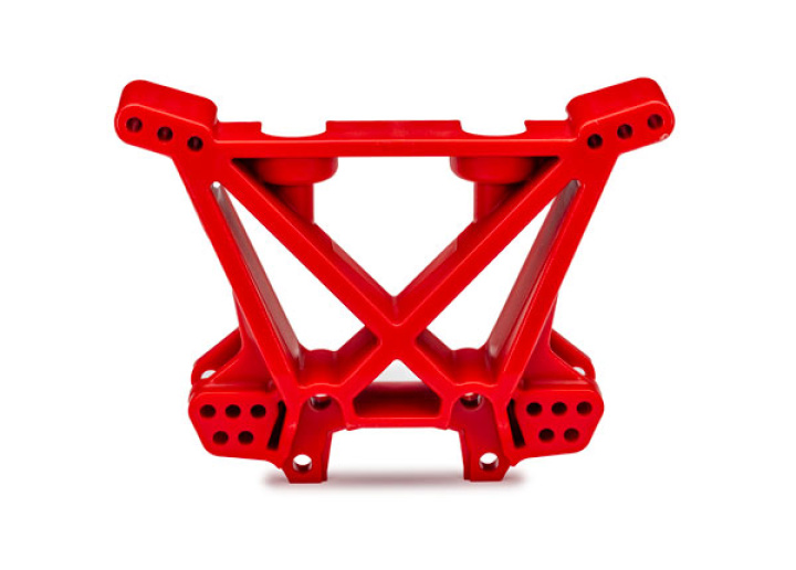 Stötdämpartorn Bak EHD Röd Jato 4x4 i gruppen Katalog / Fabrikat / T / Traxxas / Reservdelar hos Minicars Hobby Distribution AB (429034-RED)