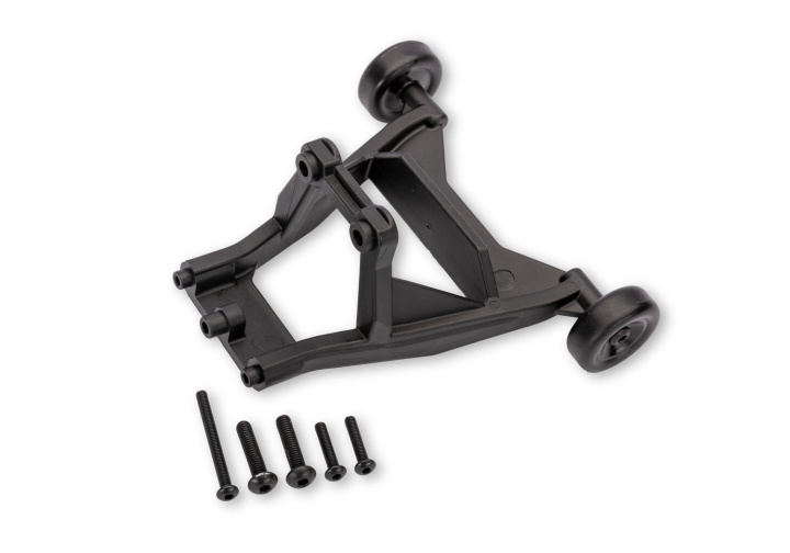 Wheelie Bar komplett Schwarz Stampede 4x4 VX3 in der Gruppe Katalog / Hersteller / T / Traxxas / Spare Parts bei Minicars Hobby Distribution AB (429076)