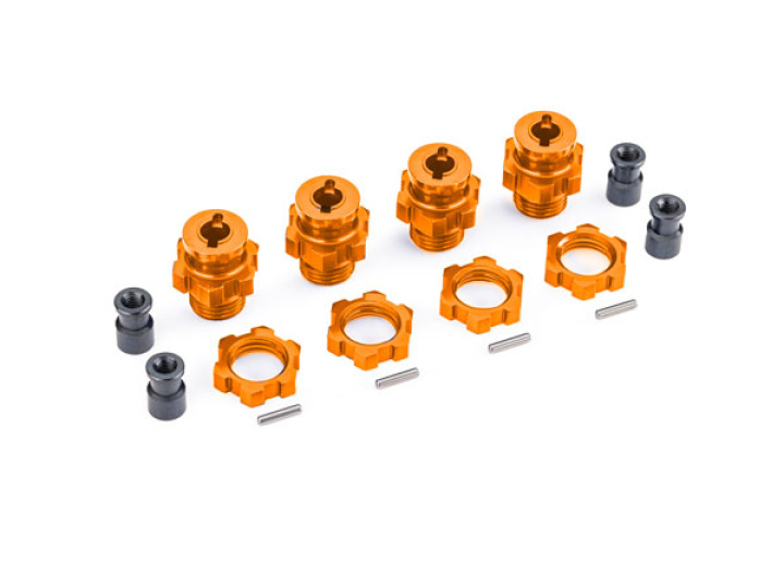 Hjulnav & Mutter 17mm Alu Blå (4) Jato 4x4 i gruppen Katalog / Fabrikat / T / Traxxas / Reservdelar hos Minicars Hobby Distribution AB (429086-ORNG)