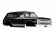 Body Chevy Blazer '69 Black Complete