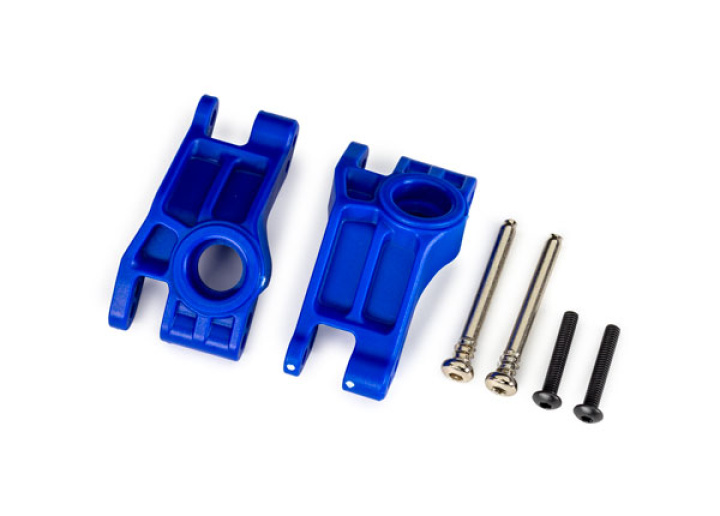 Hjulaxelhållare EHD Blå (Par) (för Uppgraderingskit #9180/9181/9182) 2WD i gruppen Katalog / Fabrikat / T / Traxxas / Reservdelar hos Minicars Hobby Distribution AB (429150-BLUE)