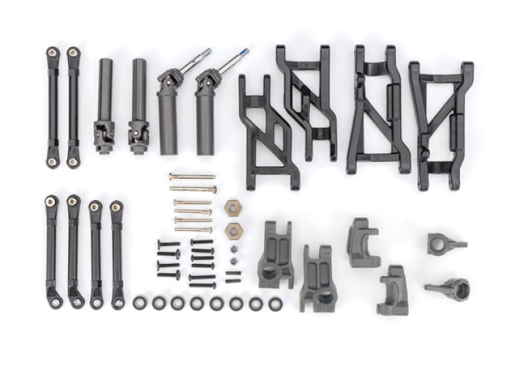 Fjädring och Drivlina EHD Grå Uppgradering Set 2WD Raptor, Slash, Slash Mod i gruppen Katalog / Fabrikat / T / Traxxas / Reservdelar hos Minicars Hobby Distribution AB (429181-GRAY)