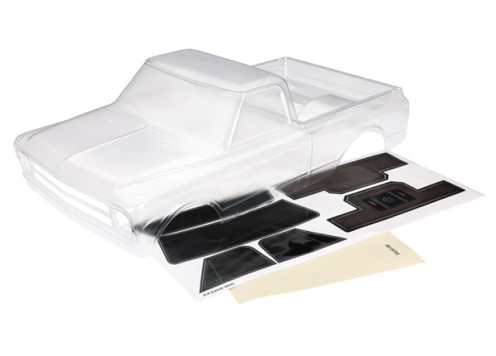 Kaross Chevrolet C10 Drag Slash Omålad i gruppen Katalog / Tillbehör & Delar / Bil Karosser & Tillbehör / Karosser DragRacing hos Minicars Hobby Distribution AB (429411)