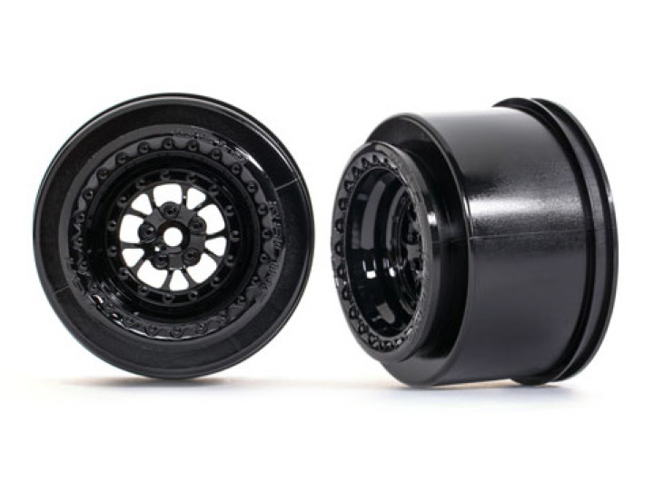Fälg Bak Svart (2) Drag Slash i gruppen Katalog / Fabrikat / T / Traxxas / Däck & Fälg hos Minicars Hobby Distribution AB (429473)