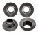 Wheel Covers Gray (for Wheels #9572) (4)