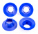 Wheel Covers Blue (for Wheels #9572) (4)