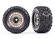 Tires & Wheels Sledgehammer 3.8'' / Satin Black Chrome Black 3-piece Spoke (w/ Wheel Hubs) (2)