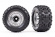 Tires & Wheels Sledgehammer 3.8'' / Satin Chrome 3-piece Spoke (w/ Wheel Hubs) (2)