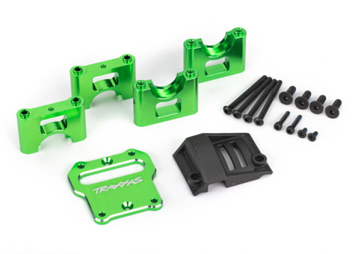 Fäste Alu Grön Mittdiff Sledge i gruppen Katalog / Fabrikat / T / Traxxas / Reservdelar hos Minicars Hobby Distribution AB (429584G)
