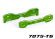 Tie-Bars Rear Alu HD Green Sledge