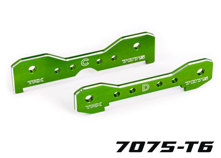 Bärarmshållare Bak Alu HD Grön Sledge i gruppen Katalog / Fabrikat / T / Traxxas / Reservdelar hos Minicars Hobby Distribution AB (429630G)